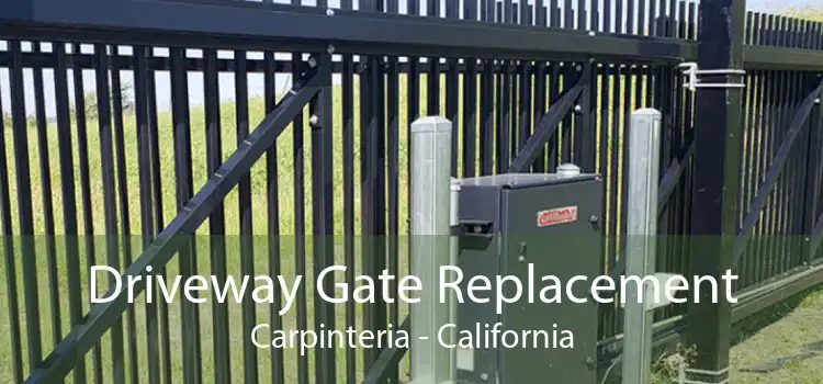 Driveway Gate Replacement Carpinteria - California