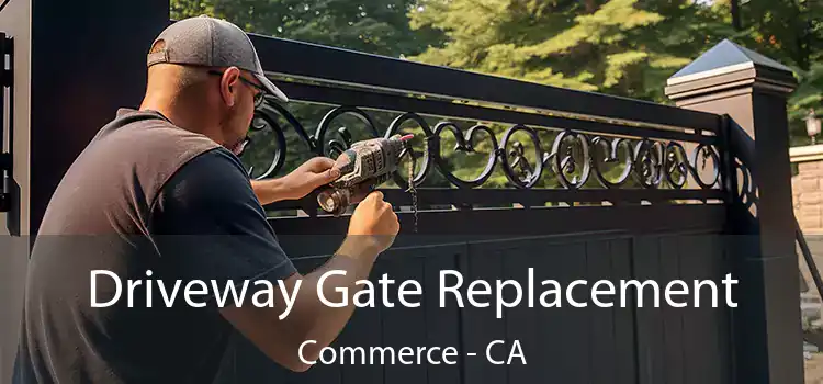 Driveway Gate Replacement Commerce - CA