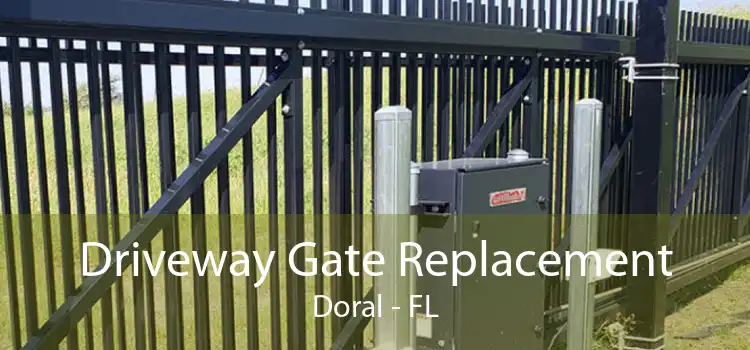 Driveway Gate Replacement Doral - FL