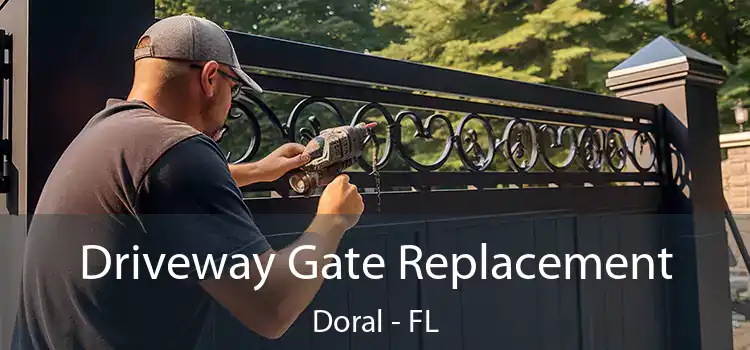 Driveway Gate Replacement Doral - FL