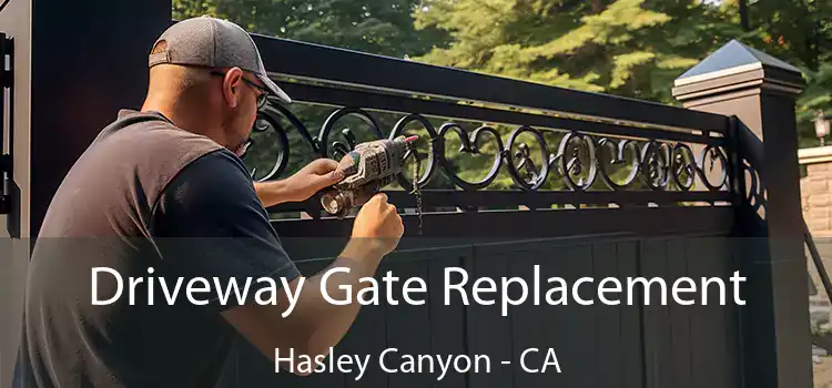  Driveway Gate Replacement Hasley Canyon - CA