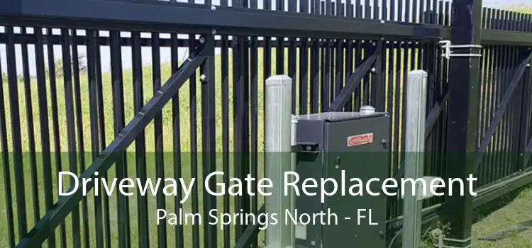 Driveway Gate Replacement Palm Springs North - FL