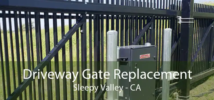 Driveway Gate Replacement Sleepy Valley - CA