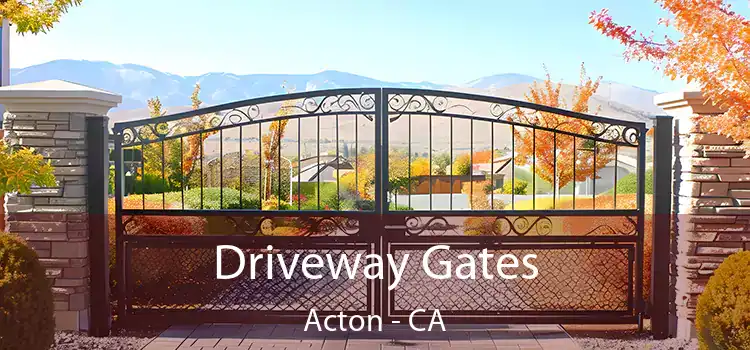 Driveway Gates Acton - CA