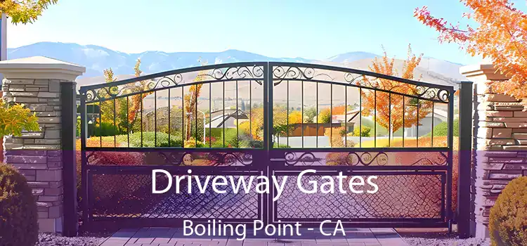 Driveway Gates Boiling Point - CA