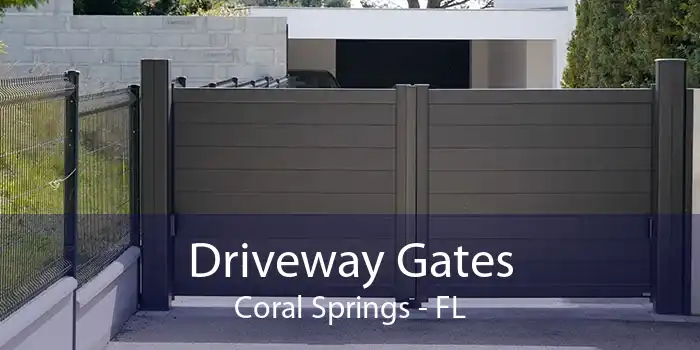 Driveway Gates Coral Springs - FL