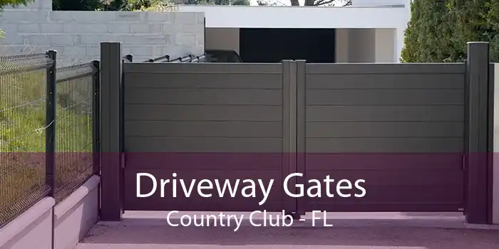 Driveway Gates Country Club - FL