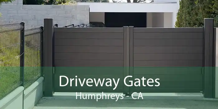 Driveway Gates Humphreys - CA