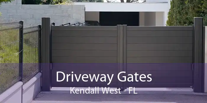 Driveway Gates Kendall West - FL