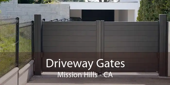 Driveway Gates Mission Hills - CA