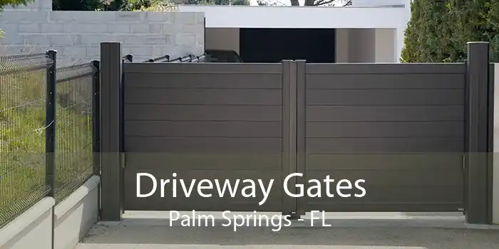 Driveway Gates Palm Springs - FL