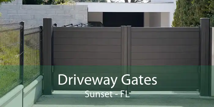 Driveway Gates Sunset - FL