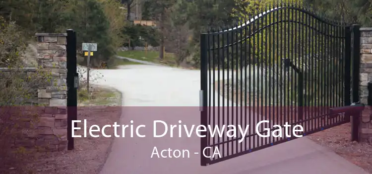 Electric Driveway Gate Acton - CA