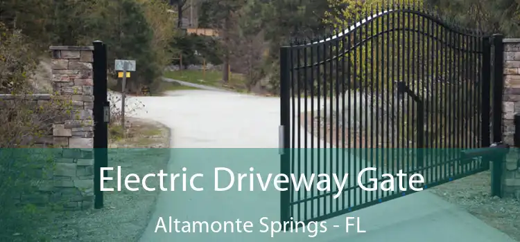 Electric Driveway Gate Altamonte Springs - FL