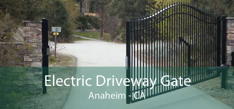 Electric Driveway Gate Anaheim - CA
