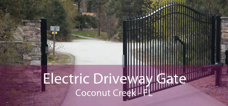 Electric Driveway Gate Coconut Creek - FL