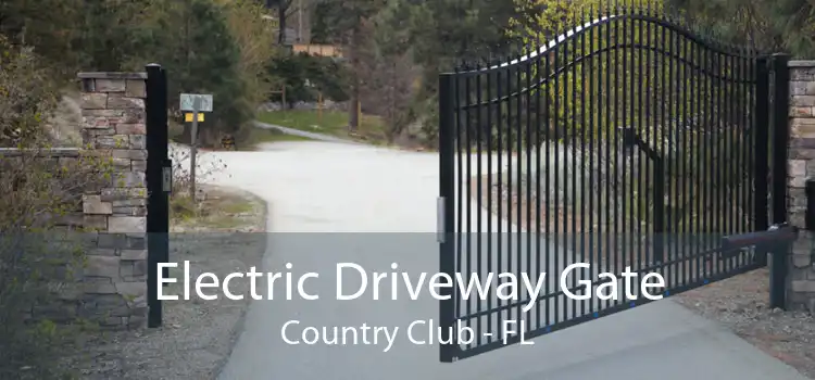 Electric Driveway Gate Country Club - FL
