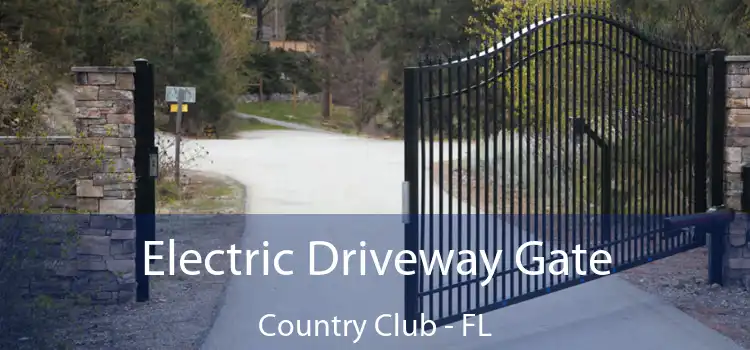 Electric Driveway Gate Country Club - FL