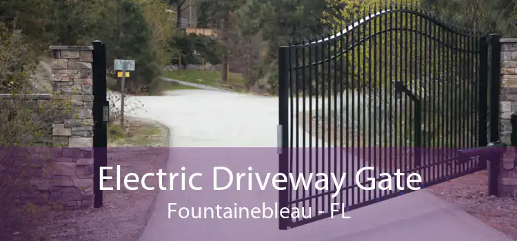 Electric Driveway Gate Fountainebleau - FL