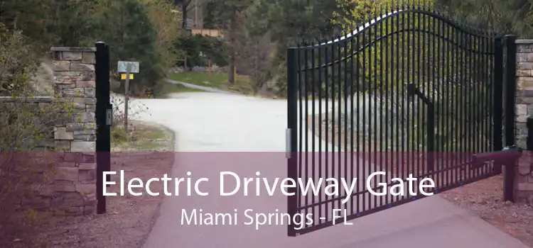 Electric Driveway Gate Miami Springs - FL