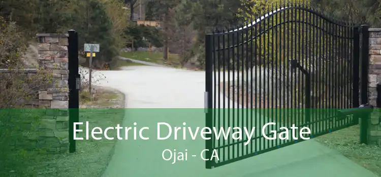 Electric Driveway Gate Ojai - CA