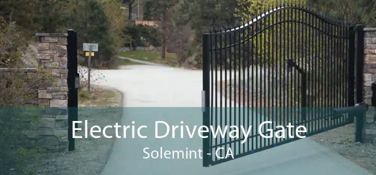 Electric Driveway Gate Solemint - CA