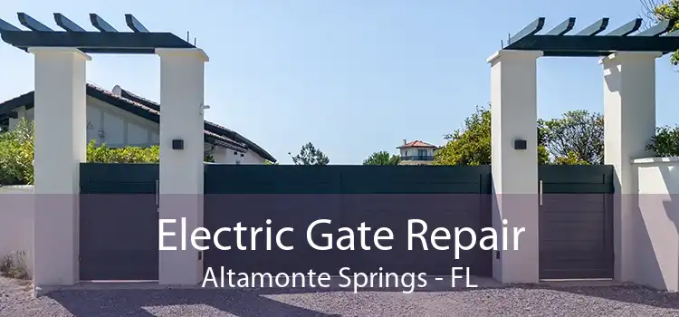 Electric Gate Repair Altamonte Springs - FL