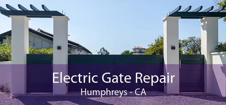 Electric Gate Repair Humphreys - CA