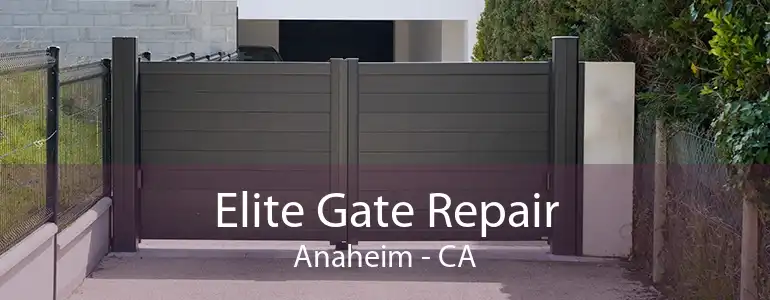 Elite Gate Repair Anaheim - CA