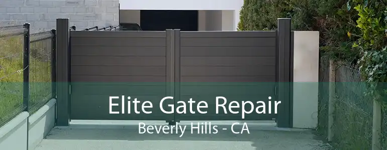 Elite Gate Repair Beverly Hills - CA