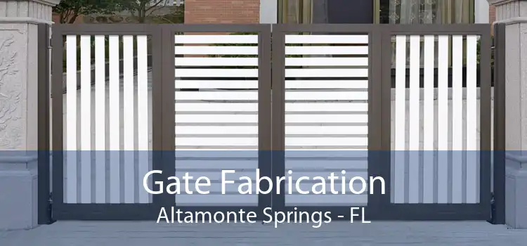Gate Fabrication Altamonte Springs - FL