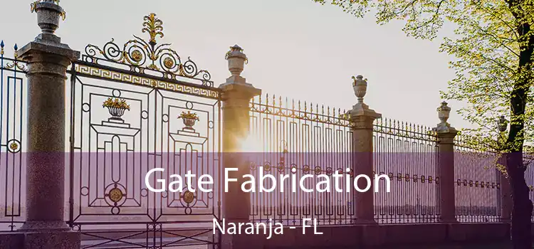  Gate Fabrication Naranja - FL