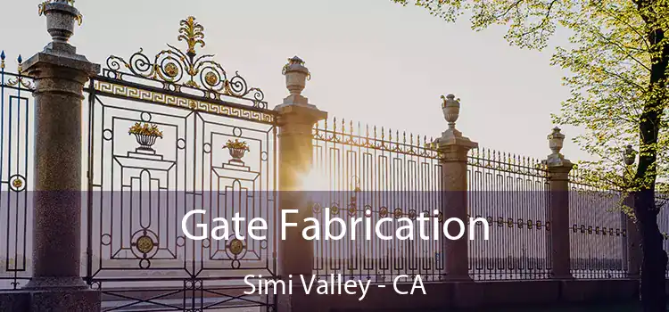 Gate Fabrication Simi Valley - CA