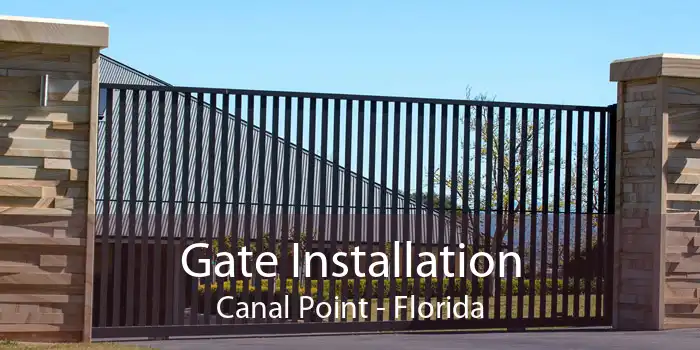 Gate Installation Canal Point - Florida