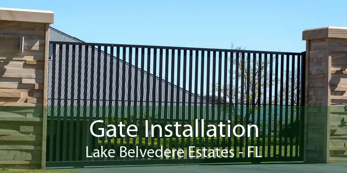 Gate Installation Lake Belvedere Estates - FL