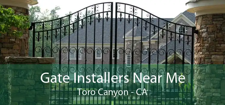 Gate Installers Near Me Toro Canyon - CA