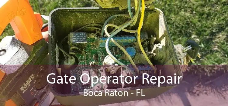 Gate Operator Repair Boca Raton - FL
