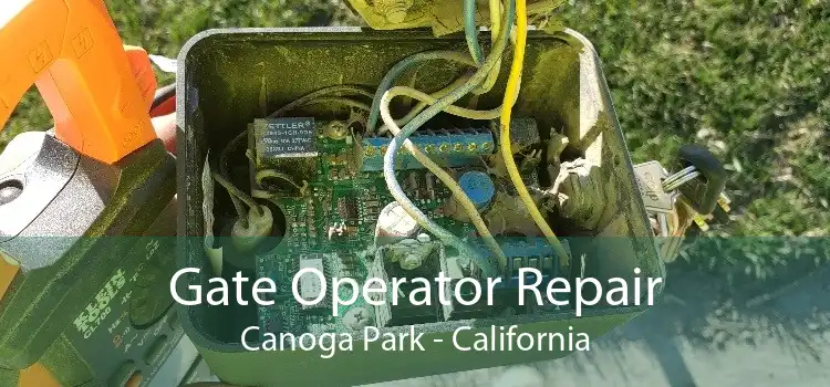 Gate Operator Repair Canoga Park - California