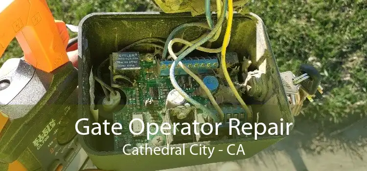 Gate Operator Repair Cathedral City - CA