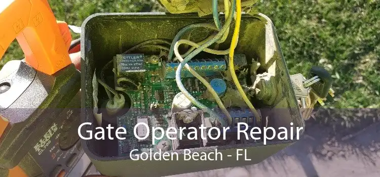 Gate Operator Repair Golden Beach - FL