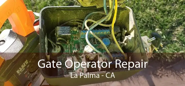 Gate Operator Repair La Palma - CA