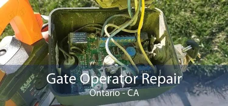 Gate Operator Repair Ontario - CA