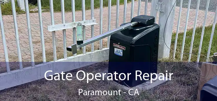 Gate Operator Repair Paramount - CA