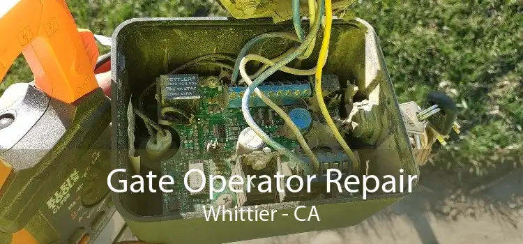 Gate Operator Repair Whittier - CA