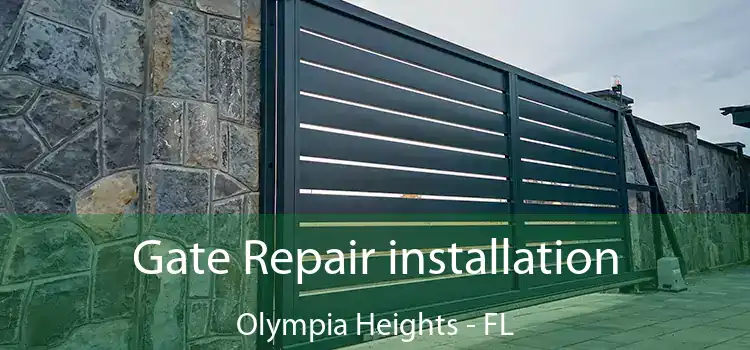  Gate Repair installation Olympia Heights - FL