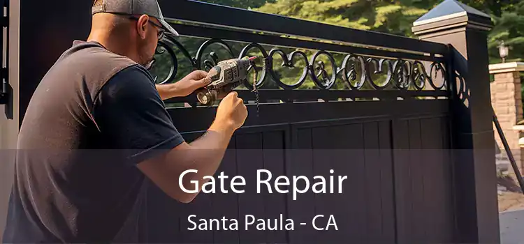 Gate Repair Santa Paula - CA