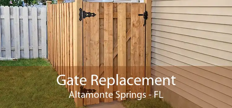 Gate Replacement Altamonte Springs - FL
