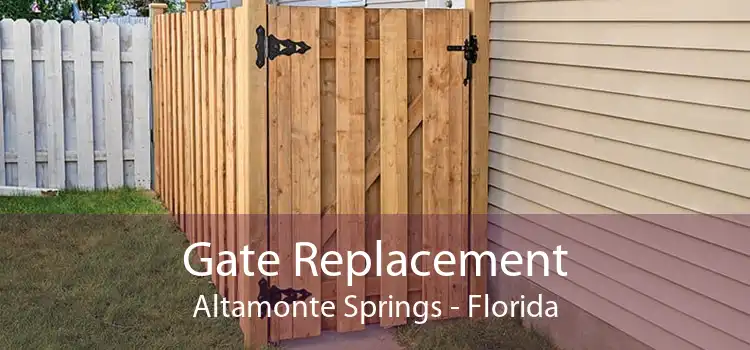 Gate Replacement Altamonte Springs - Florida