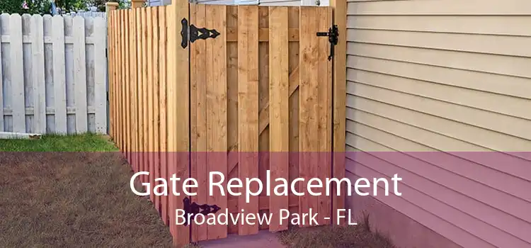 Gate Replacement Broadview Park - FL