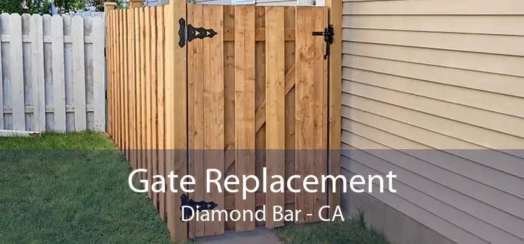 Gate Replacement Diamond Bar - CA